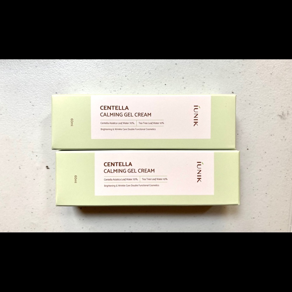 2 Pks IUNIK Centella Calming Gel Cream